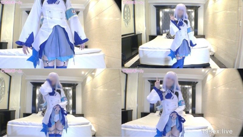 しまぱんっ！！リゼ様コスで漏れ潮おなにーしちゃいました(*´ω｀*\)エッチ大好き細身■リデカくりぺったん新人くじらちゃんにお願いしちゃいました！